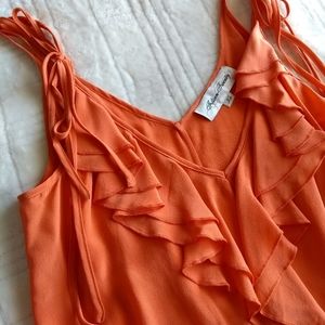 Fifteen-Twenty Silk Drawstring Tunic